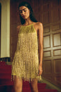 JESSAMINE DRESS - HONEY GOLD