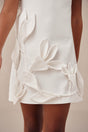 KIDS WISTERIA DRESS - OFF WHITE