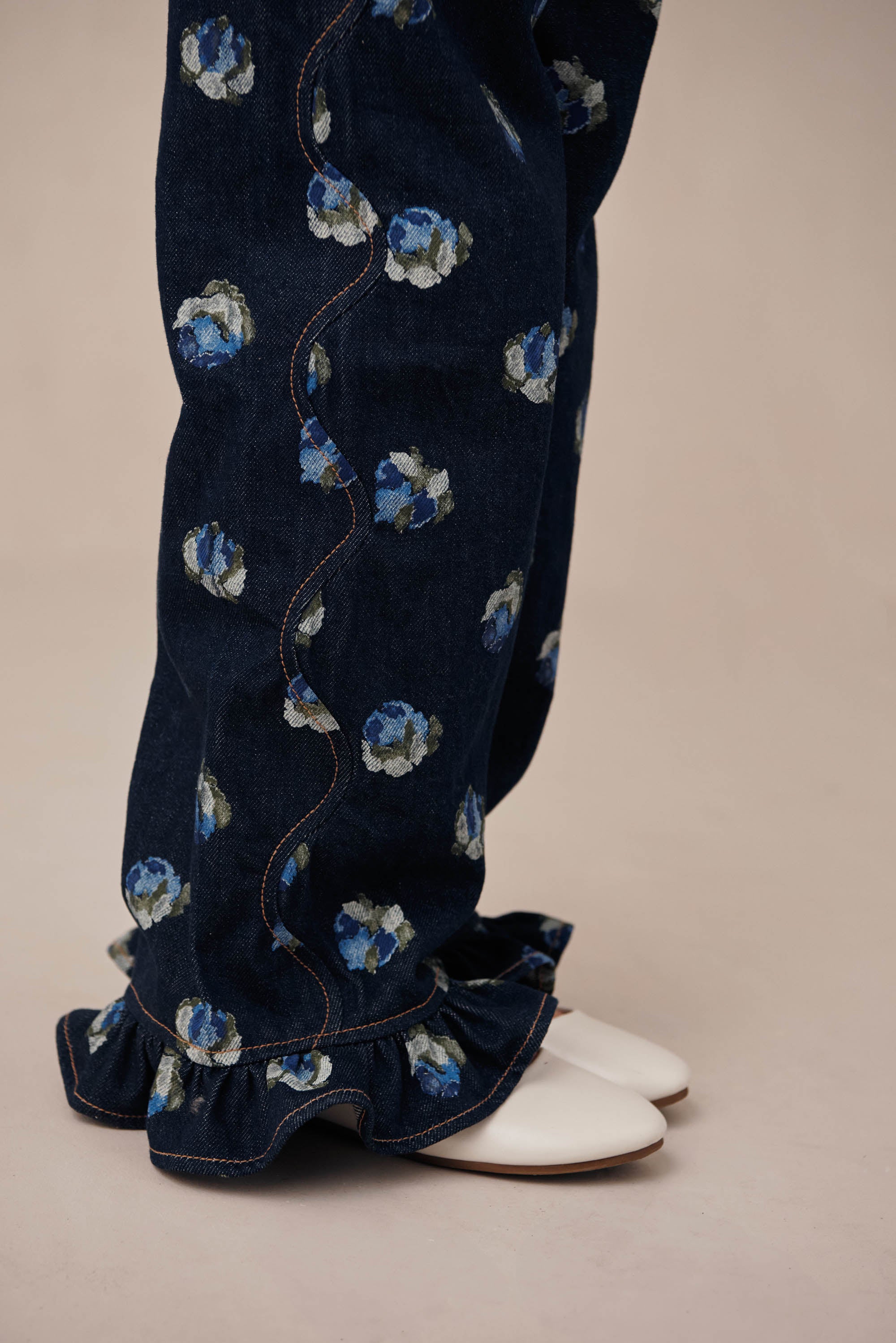 KIDS MARGERIE PANT - SMALL FLORAL BREEZE