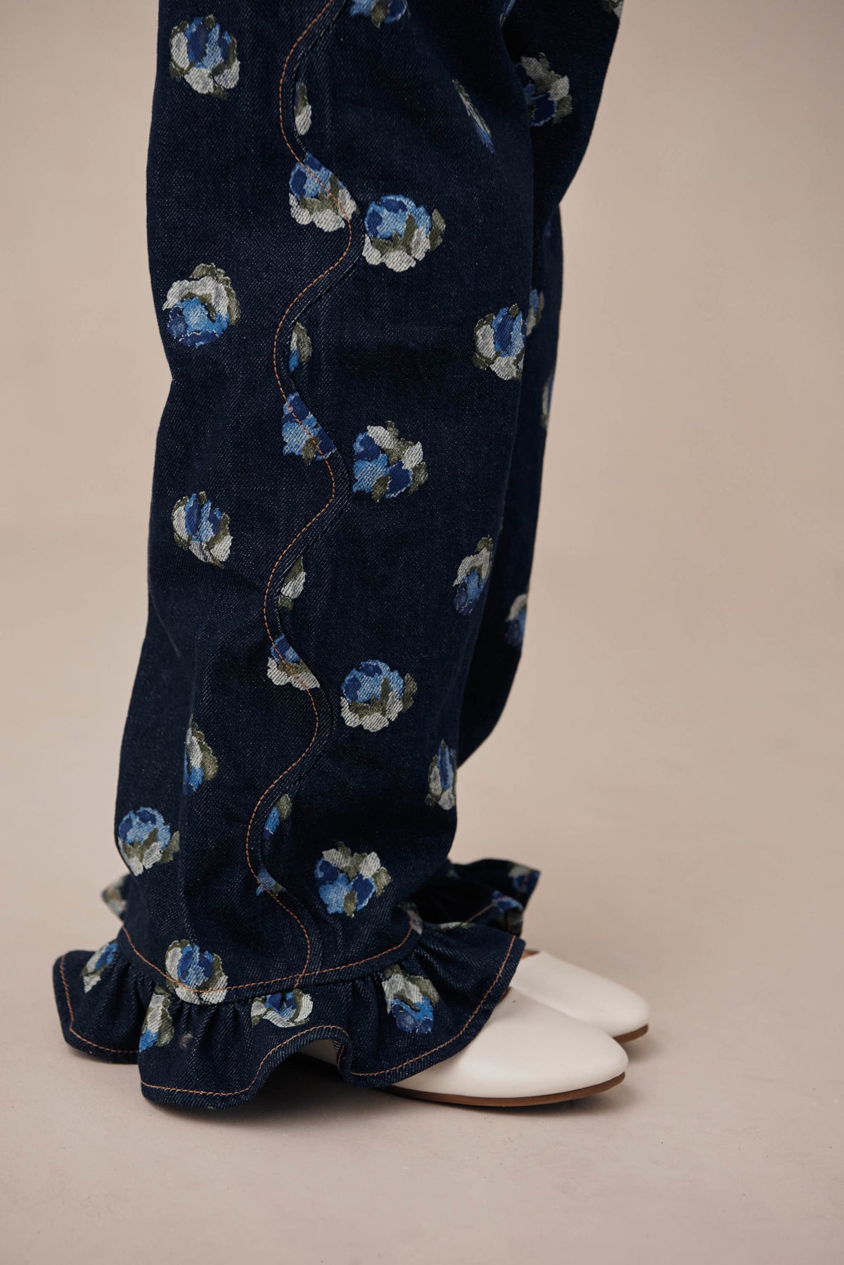 KIDS MARGERIE PANT - SMALL FLORAL BREEZE
