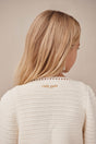 KIDS DAHLIE CARDIGAN SET  - OFF WHITE
