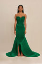 TAHIRAE GOWN - MALACHITE