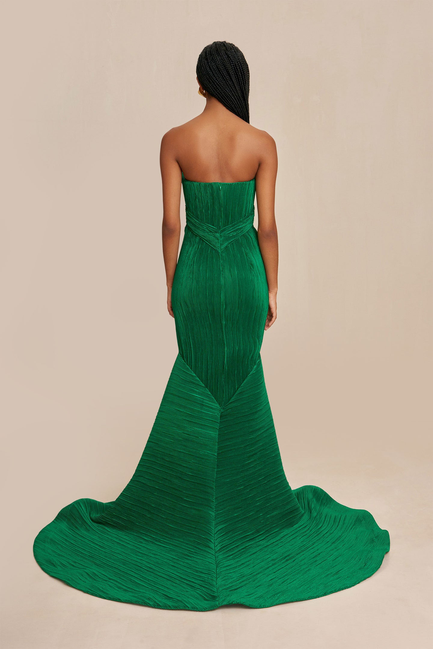TAHIRAE GOWN - MALACHITE