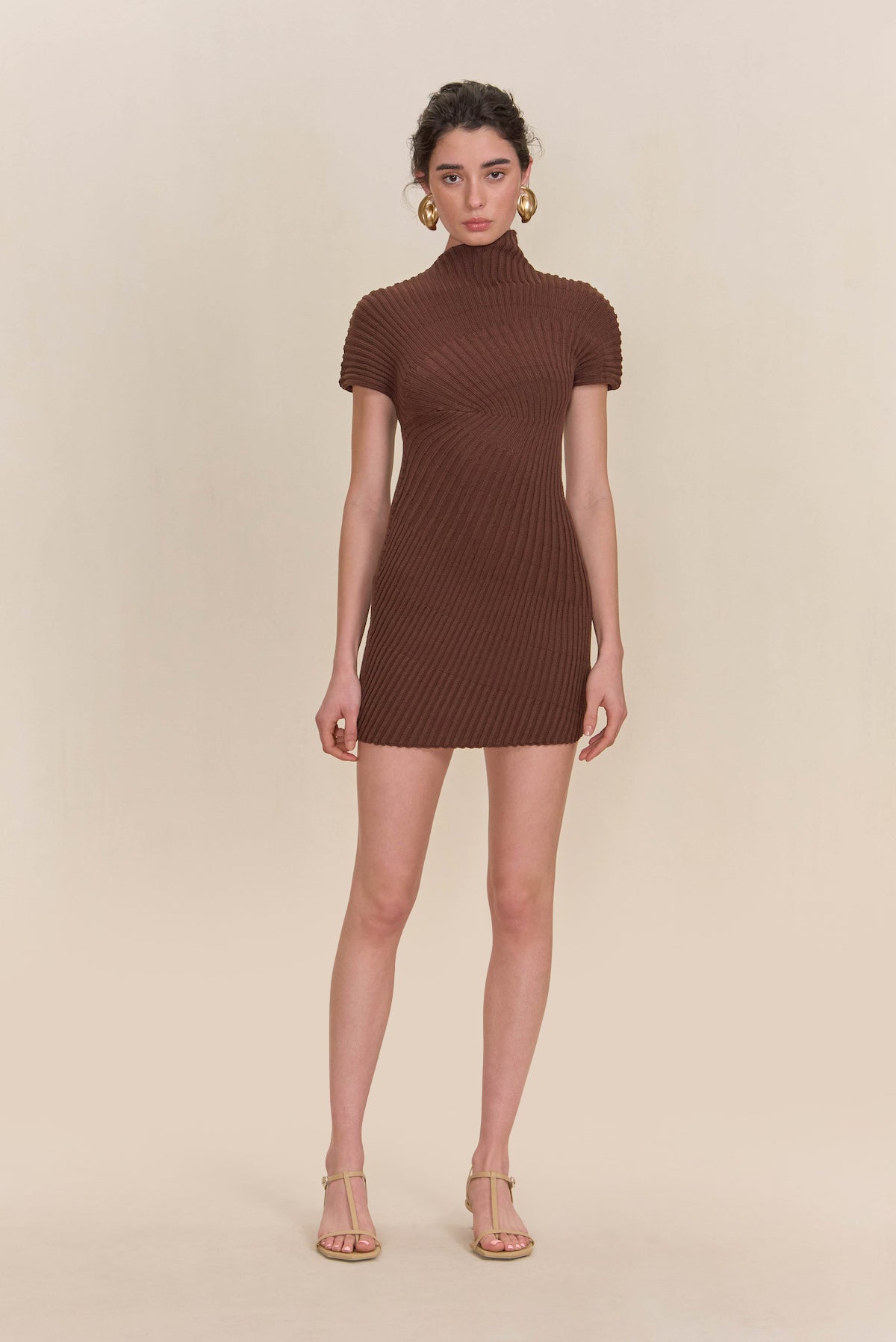 LUKA KNIT DRESS - JAVA