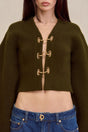 MAYALU CARDIGAN - DEEP ROSEMARY
