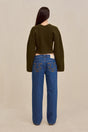 MAYALU CARDIGAN - DEEP ROSEMARY
