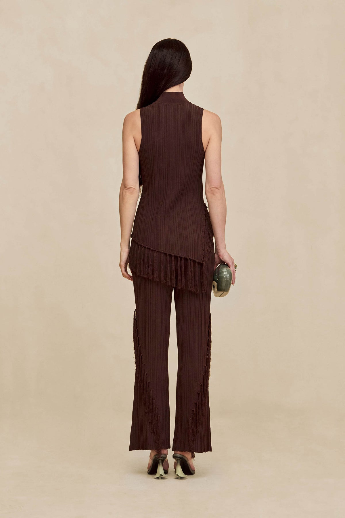 MAUDE KNIT PANT - JAVA