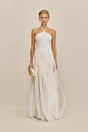 AMBROSINE DRESS - OFF WHITE