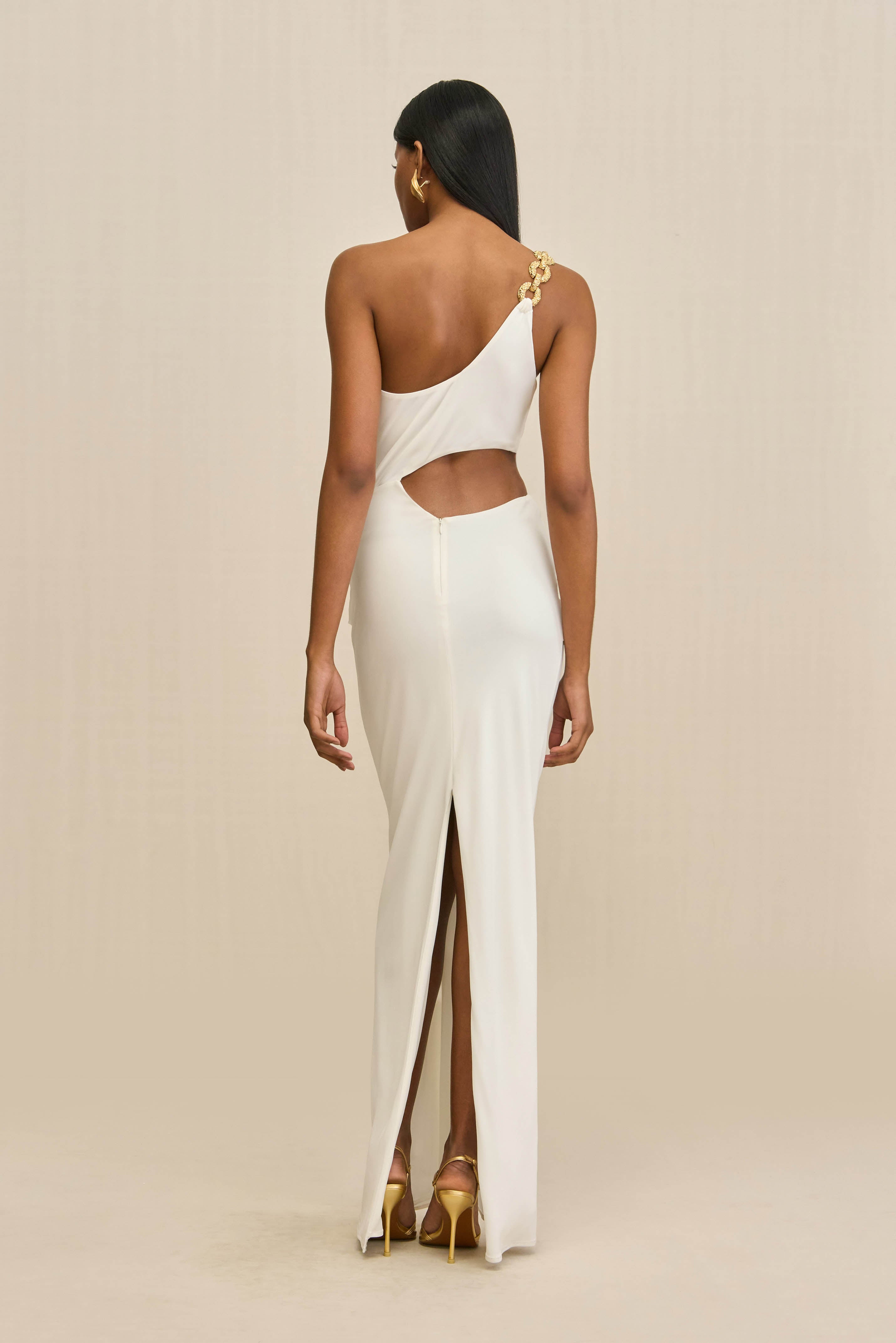 COBIE GOWN - OFF WHITE