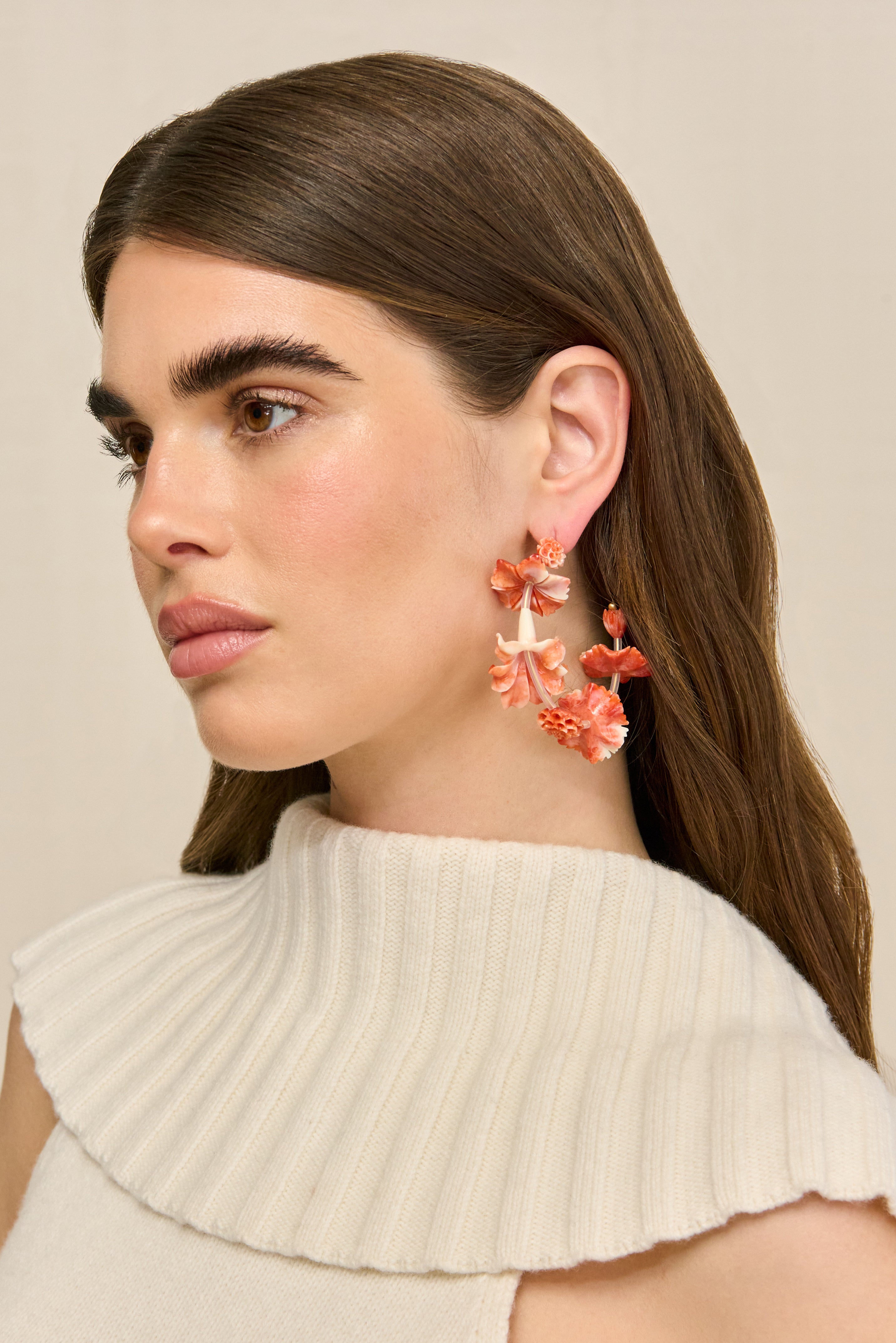 KELLI EARRING - ROSE WATER