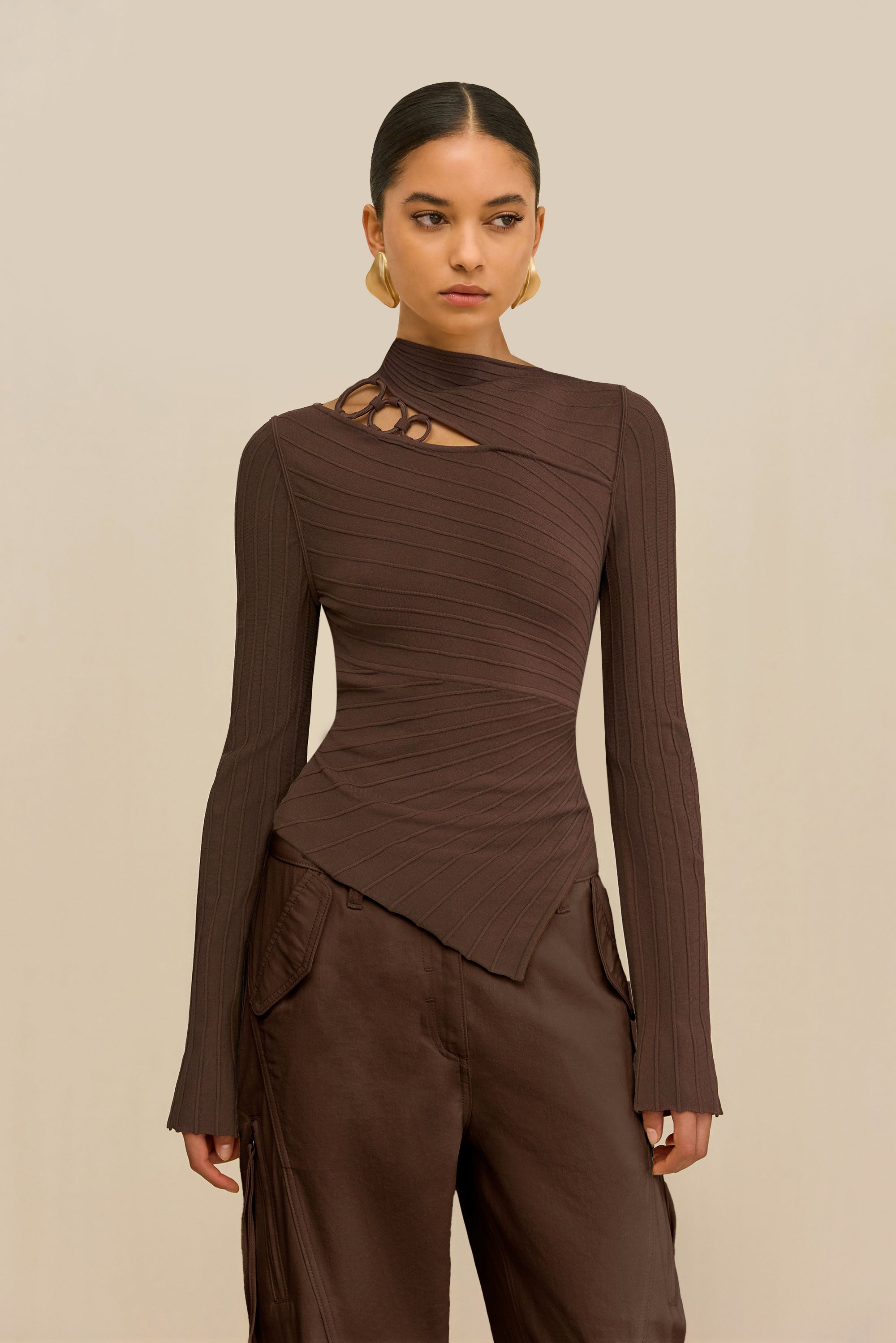 TAYLA KNIT TOP - LUWAK
