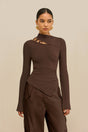 TAYLA KNIT TOP - LUWAK