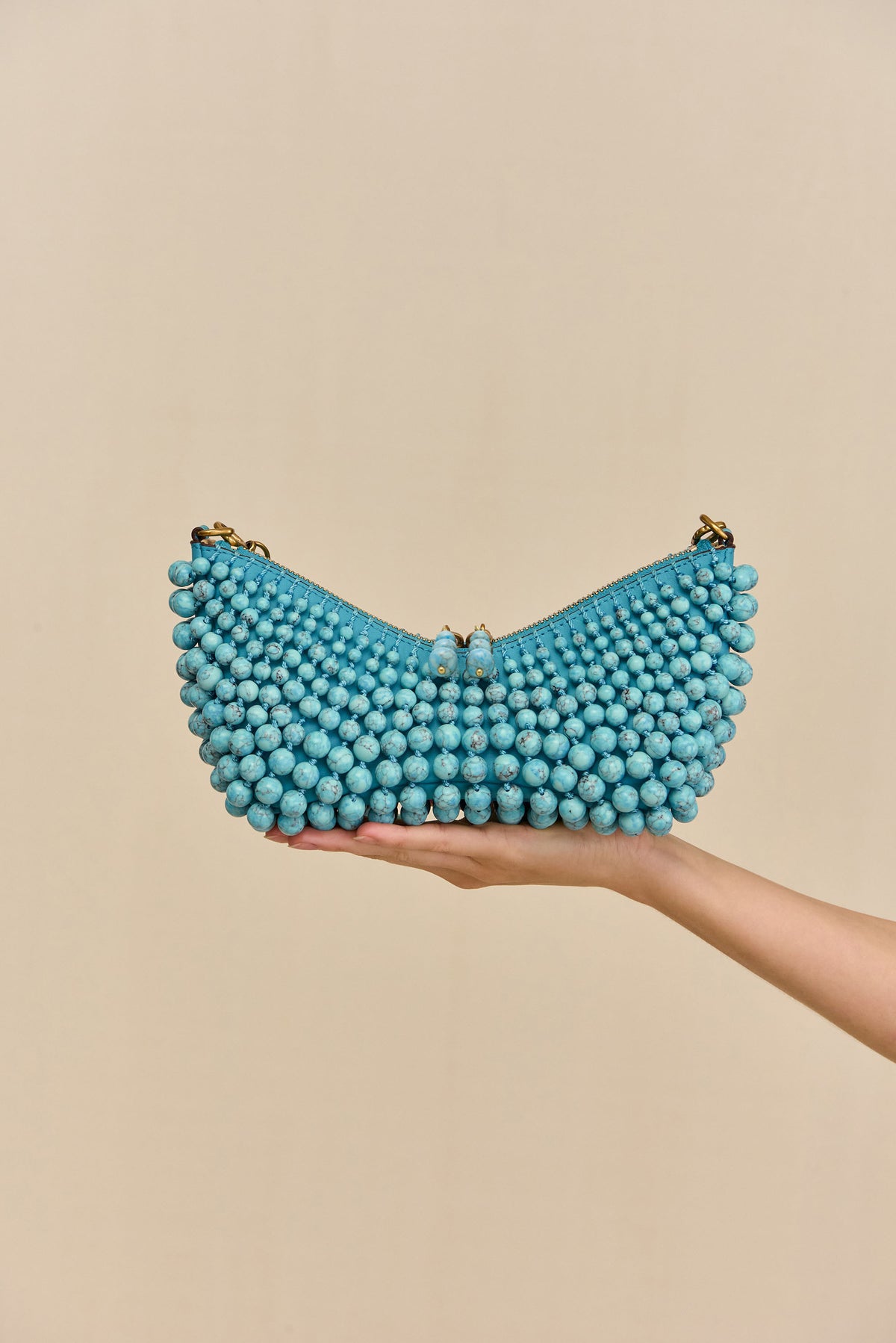 MERCIER MINI SHOULDER BAG - IBIZA TURQUOISE