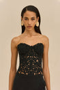 ZAIRE TOP - BLACK
