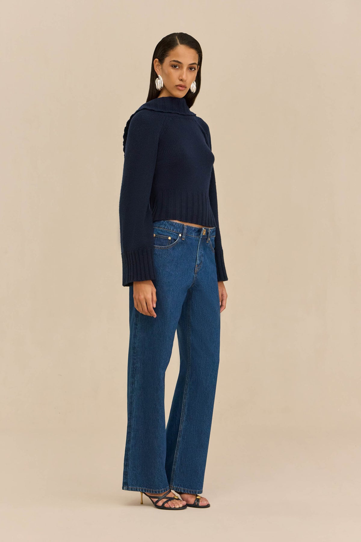 MILIKA SWEATER - DEEP LAKE