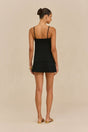 LENNON KNIT TOP - BLACK