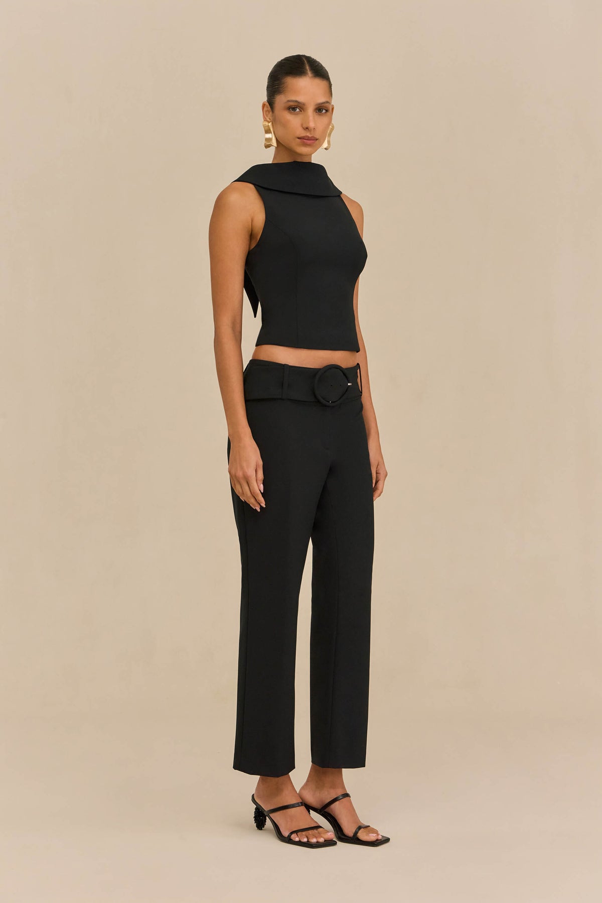 IMANIA TOP - BLACK