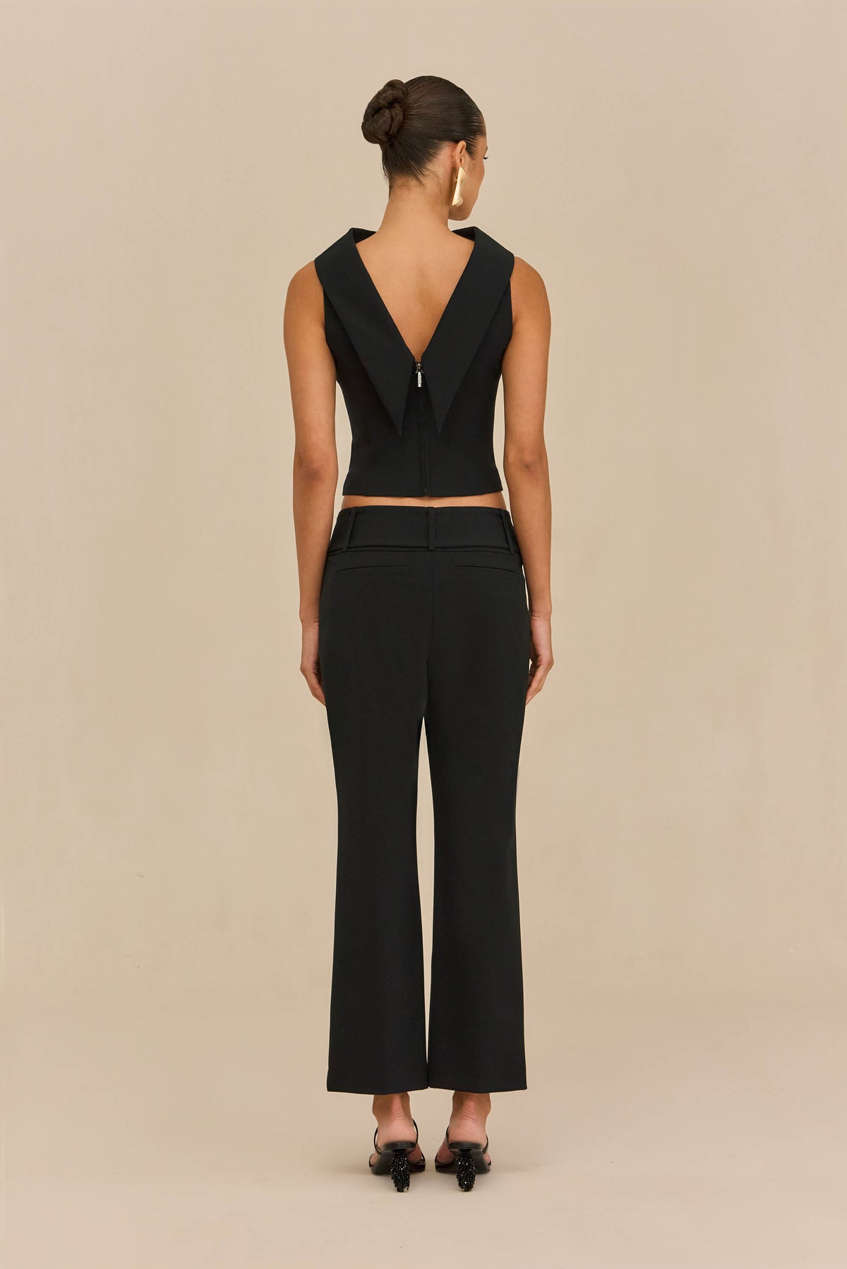 IMANIA TOP - BLACK