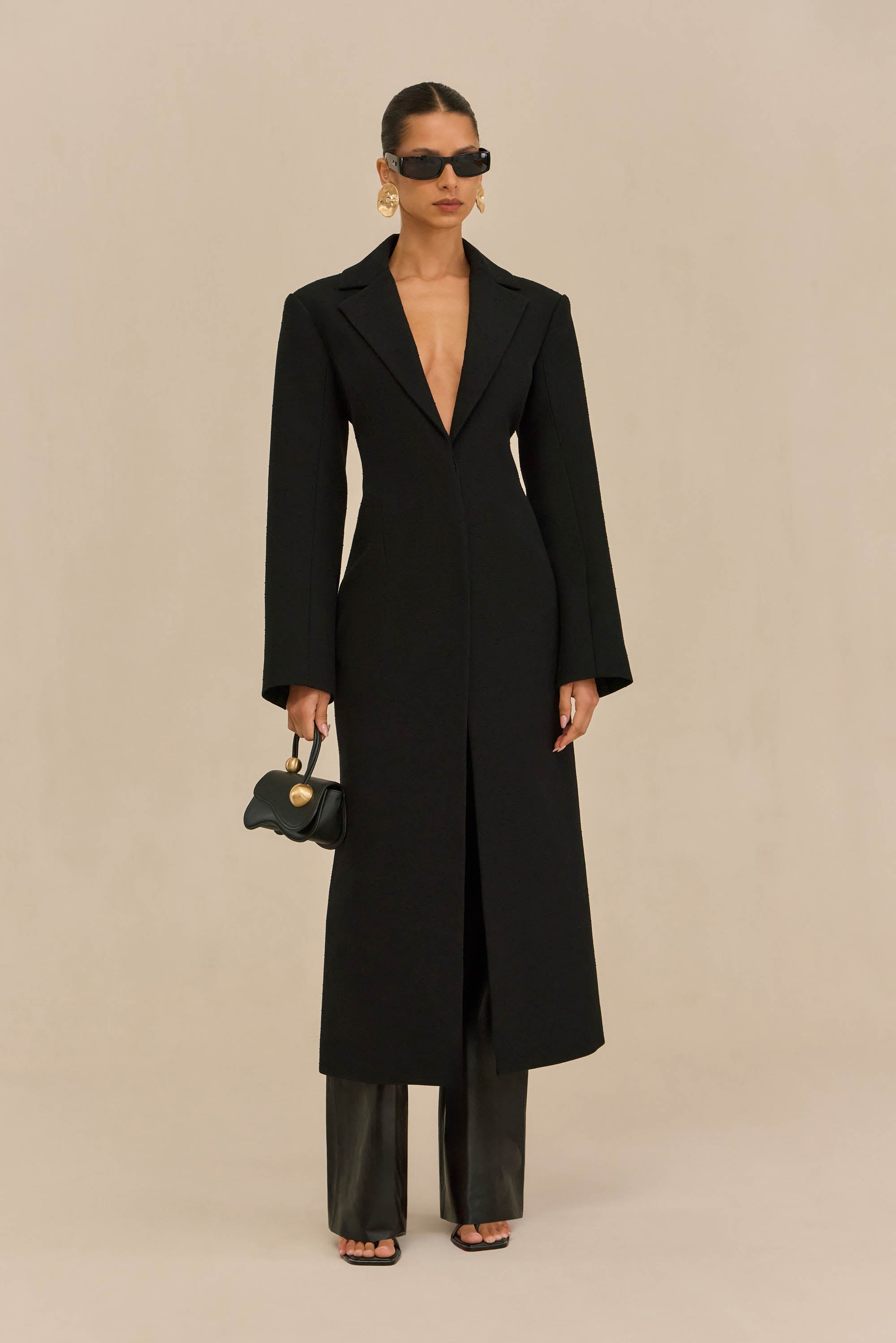 BENNETT COAT  - BLACK