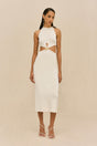 CYPRESS KNIT DRESS - OFF WHITE