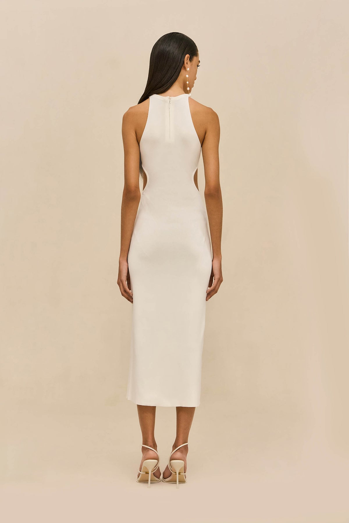 CYPRESS KNIT DRESS - OFF WHITE