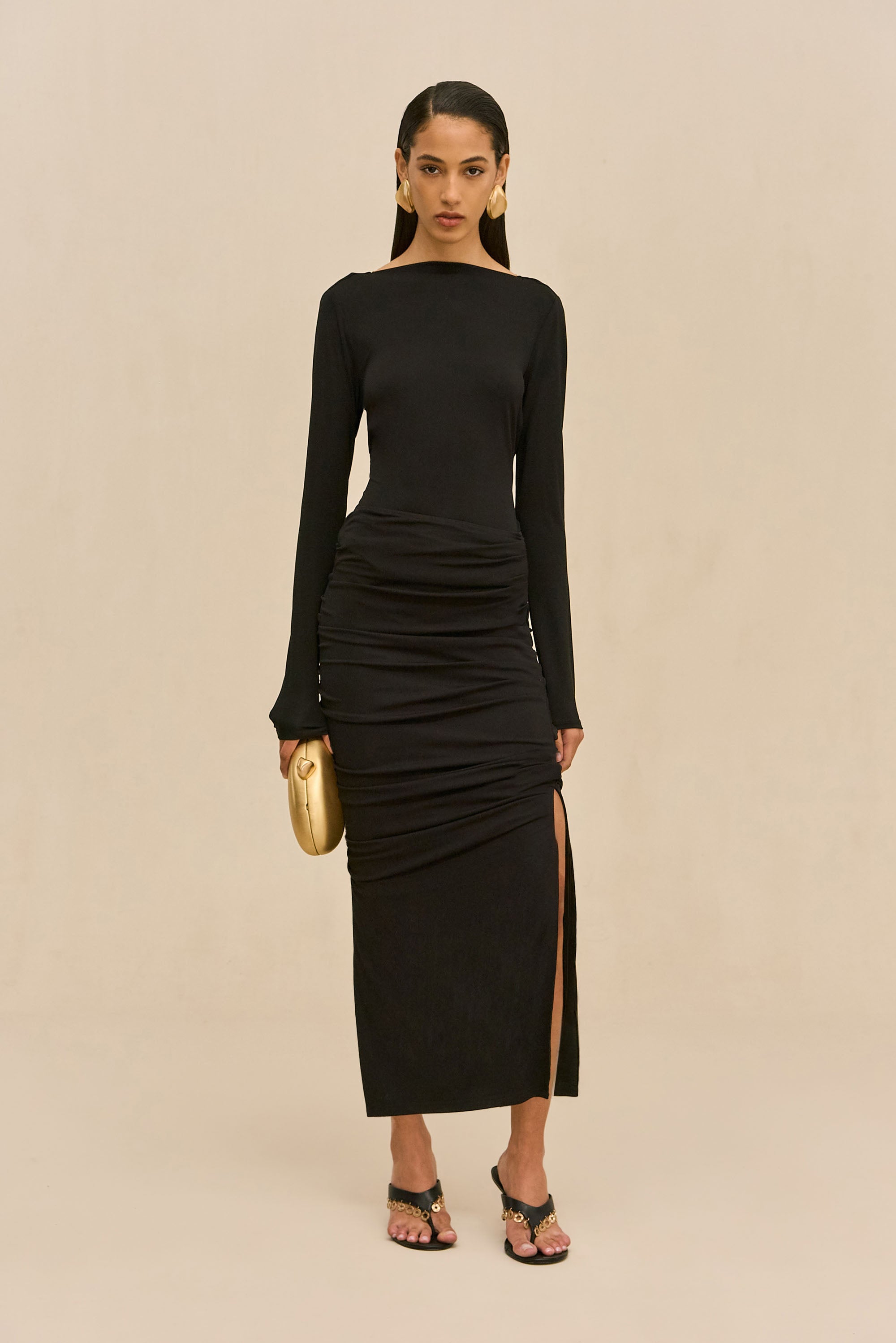 VAYDA TOP - BLACK