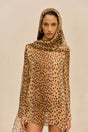 BEAUX COVER UP DRESS - CHEETAH