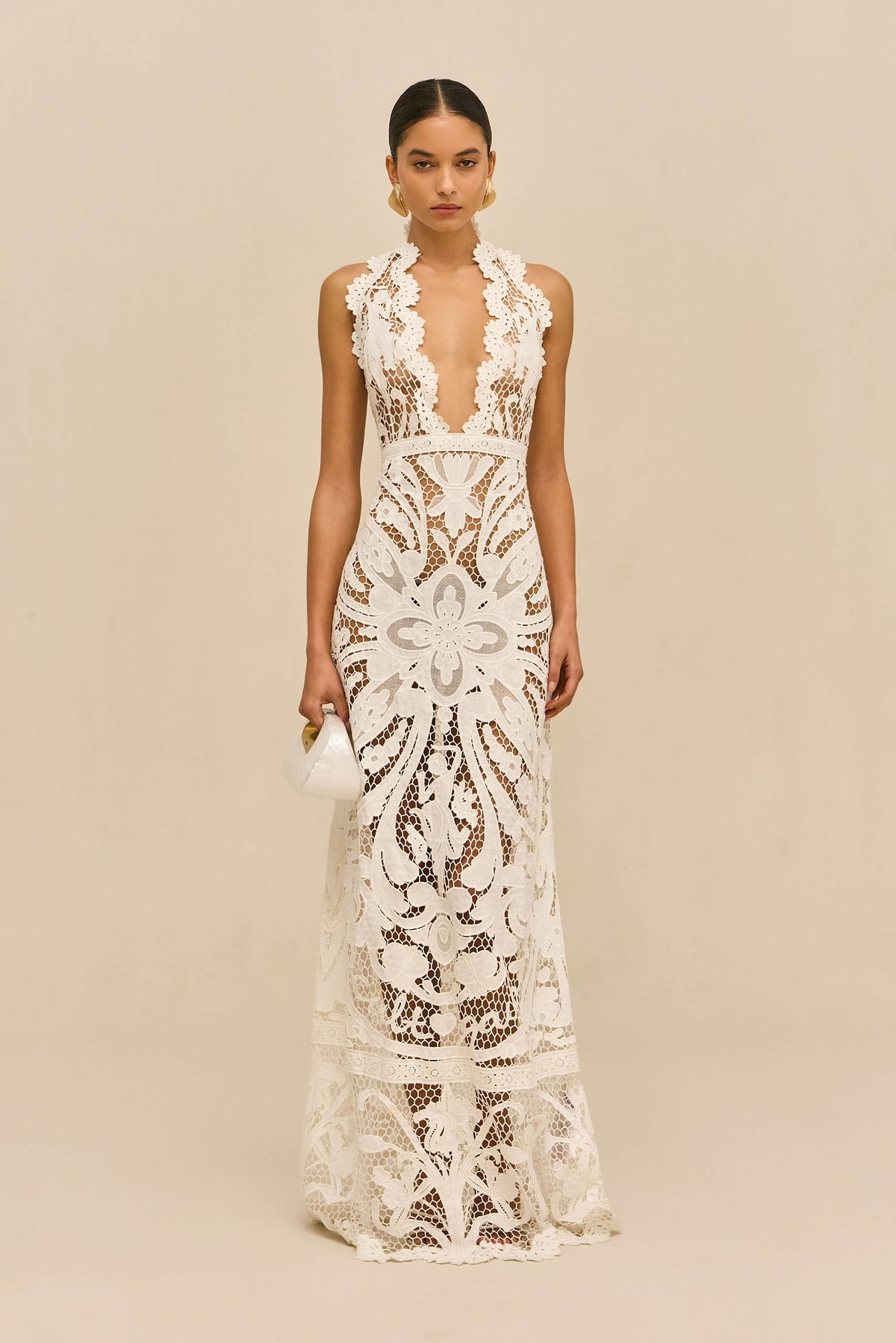 GEMINI GOWN - OFF WHITE