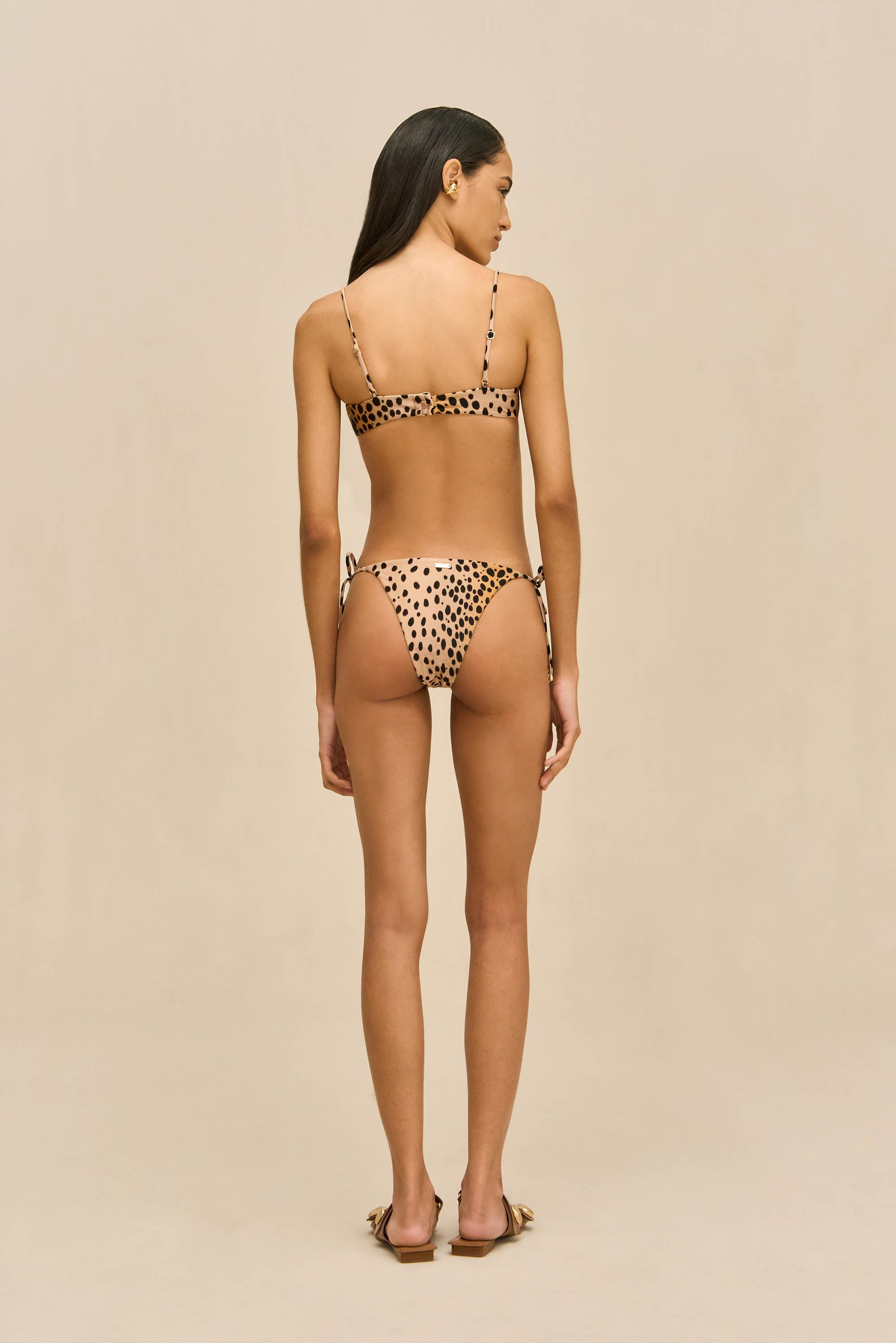 TINASHE BIKINI TOP - CHEETAH
