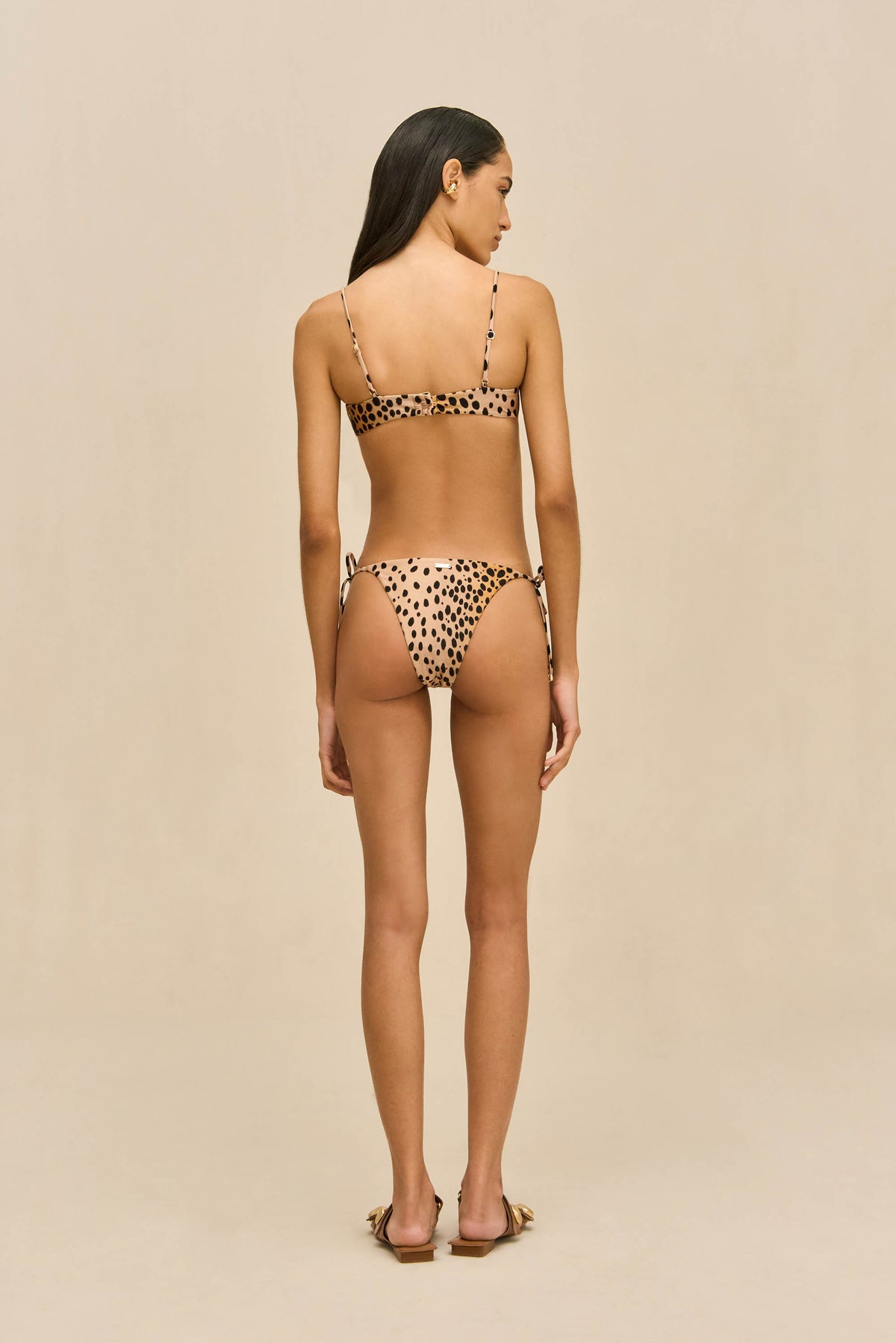 TINASHE BIKINI TOP - CHEETAH