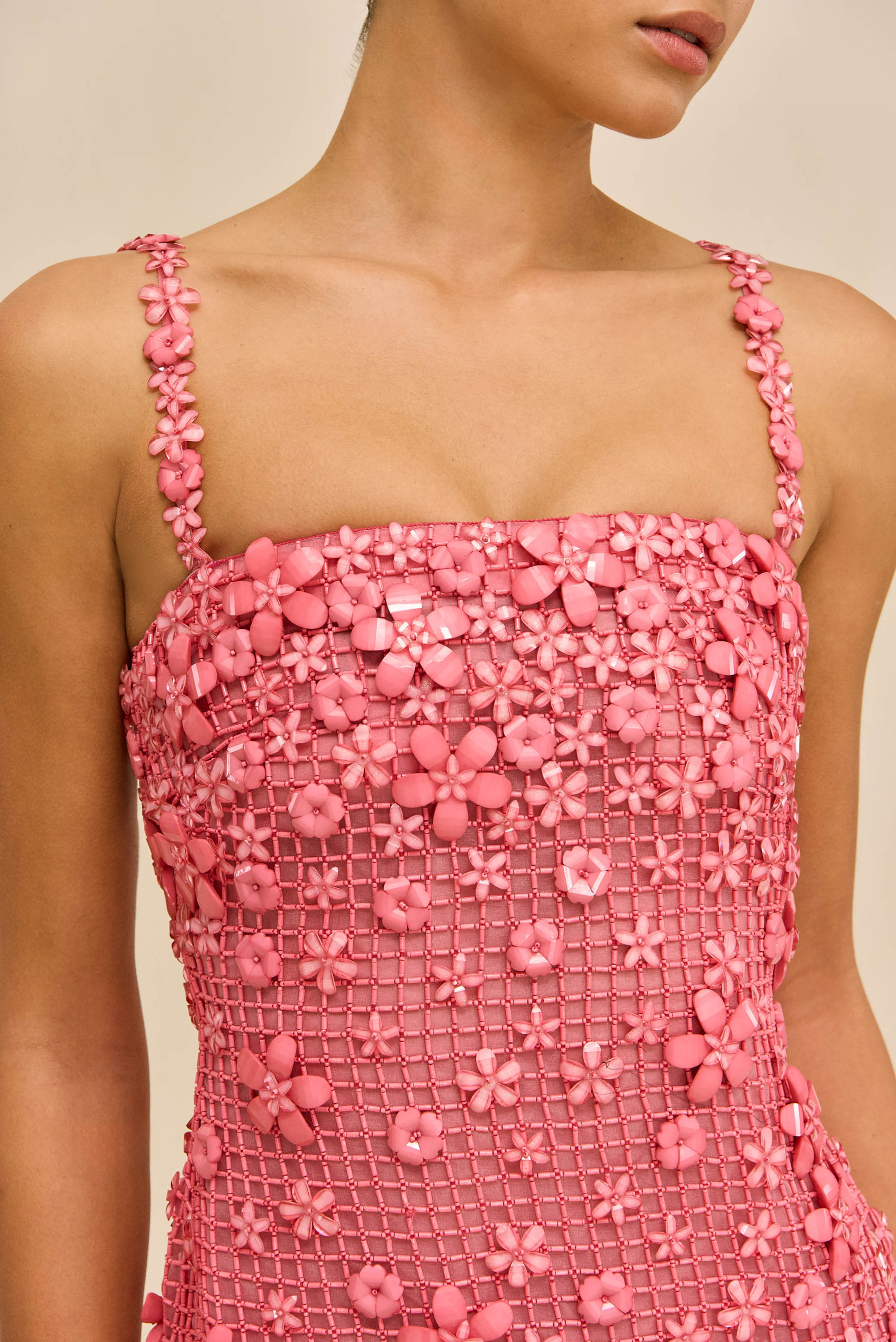 FLORABELLE DRESS - STRAWBERRY