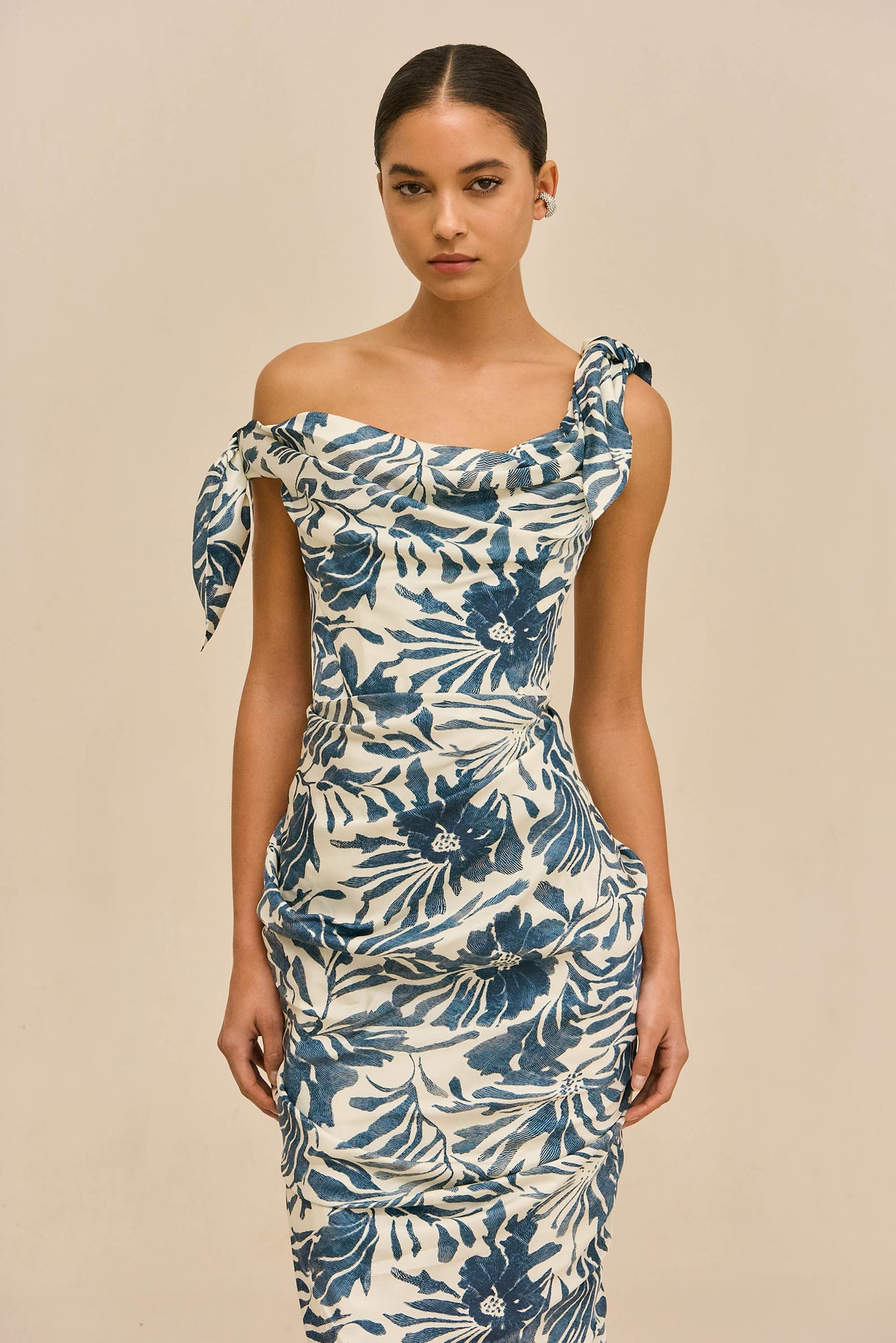 ITHACA DRESS - ETCHED FLORAL