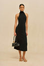 KATARA KNIT DRESS - BLACK