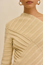 JAIDAN KNIT TOP - BEACH