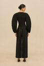 STACIE PANT - BLACK PLISSE
