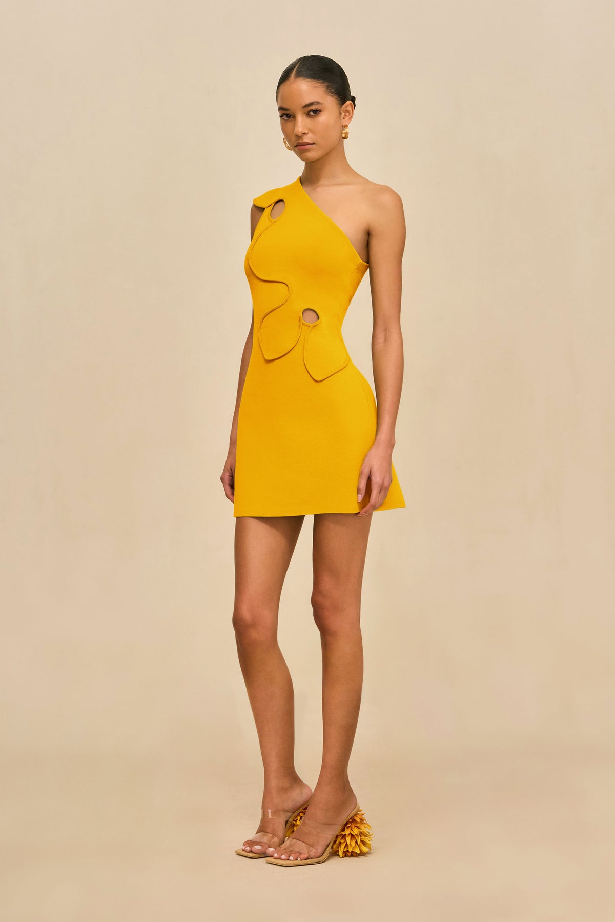 LABELLA KNIT DRESS - MARIGOLD