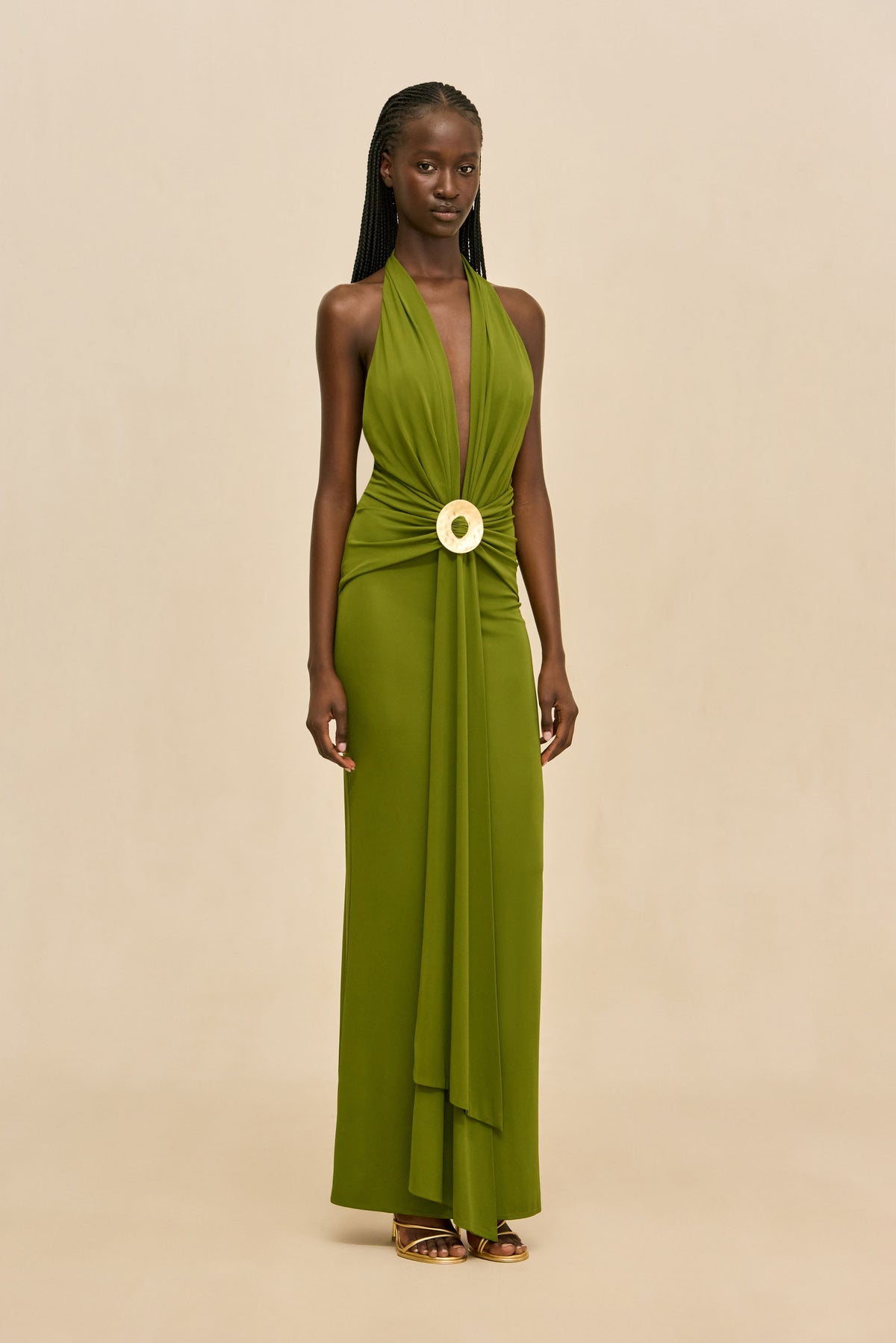 CHII GOWN - DEEP PASTURE