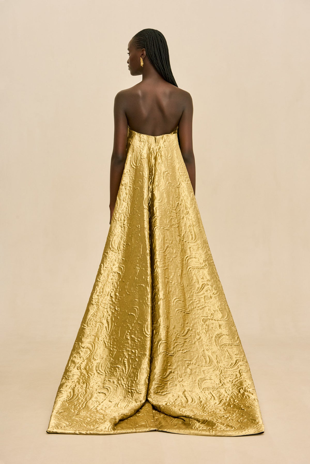 ZINIA GOWN - GOLD