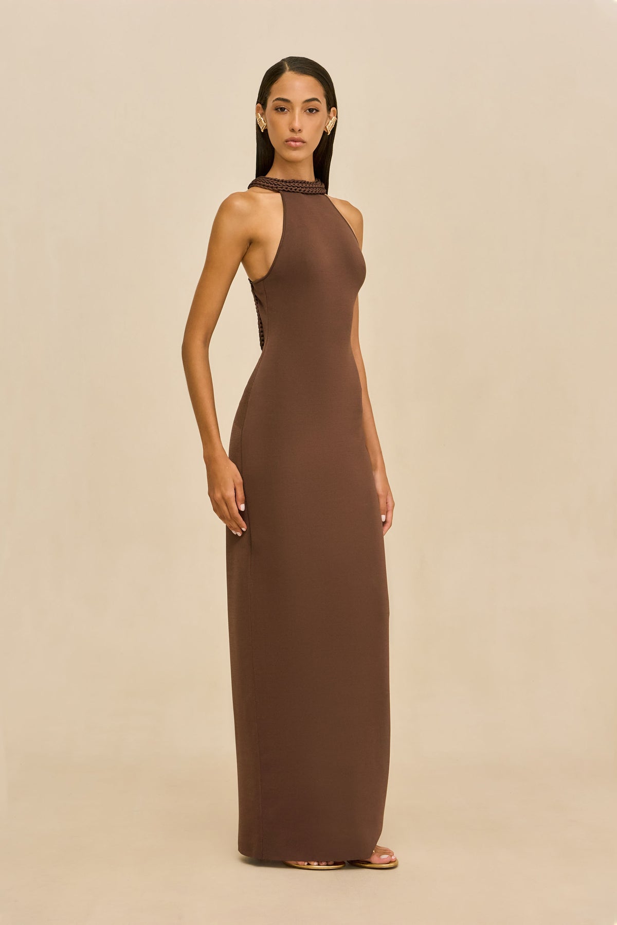 CASSIDY KNIT GOWN - LUWAK