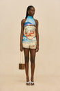 BINA TOP - RIO BEACH PRINT