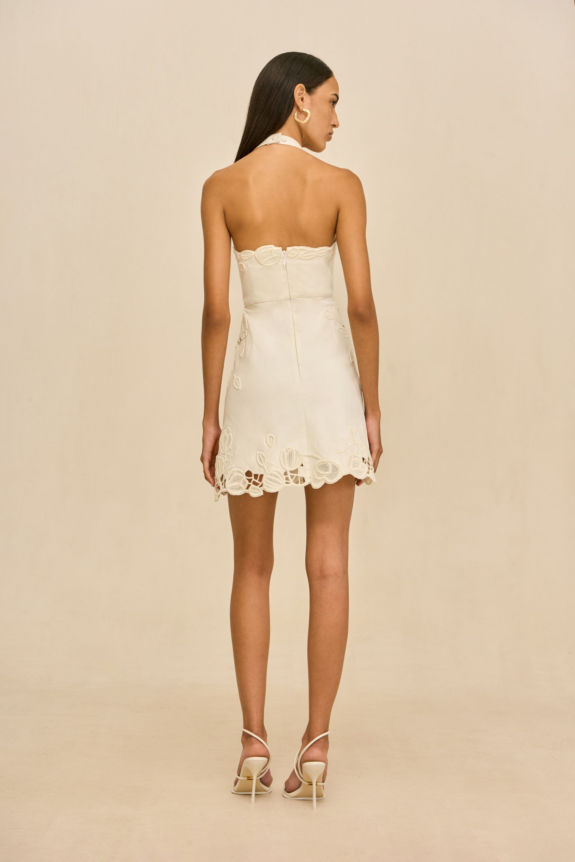 POPPY DRESS - OFF WHITE