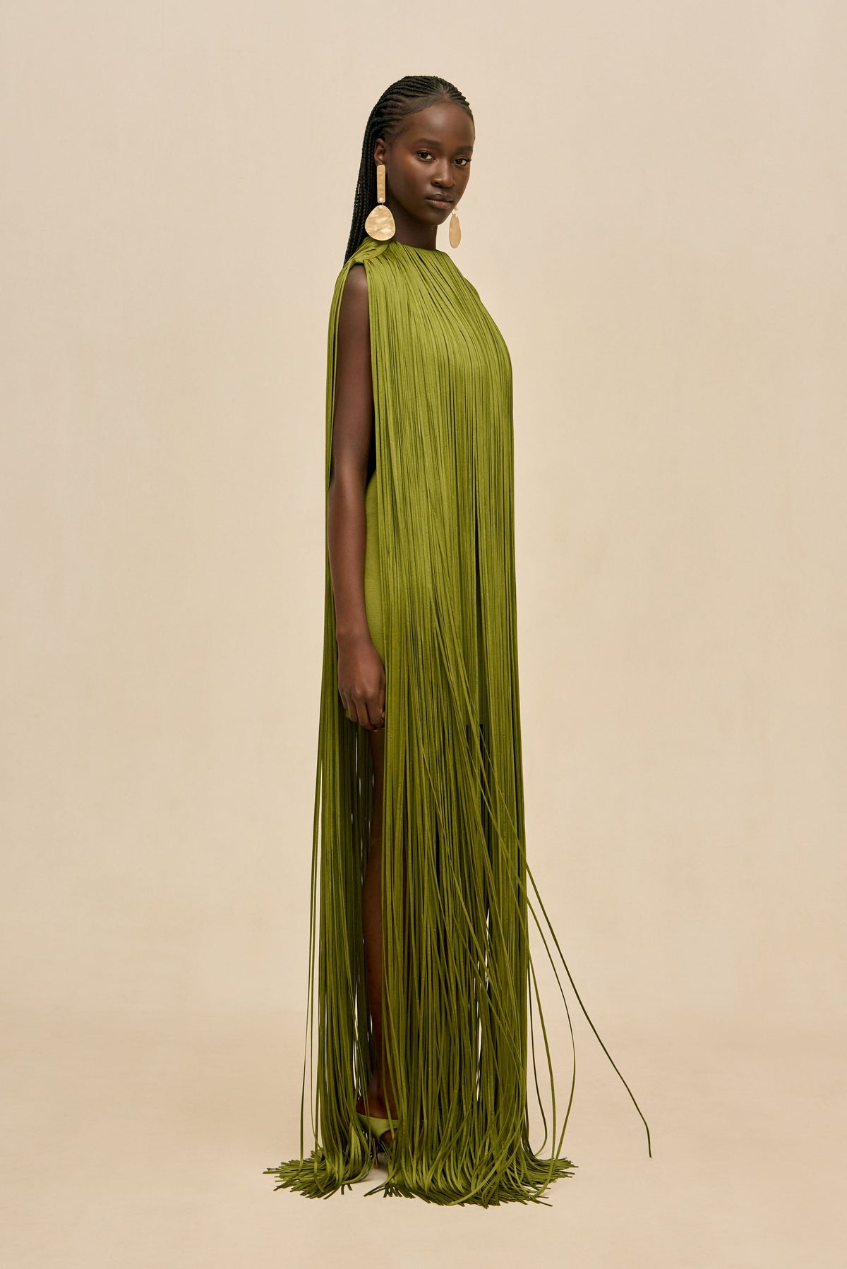 ARIANNA GOWN - CHIVE