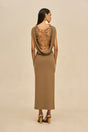 PERILA KNIT DRESS - SPARROW