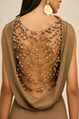 PERILA KNIT DRESS - SPARROW