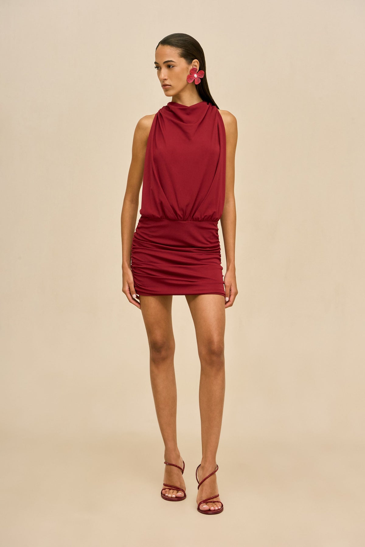 MAELLE DRESS - WINTER PLUM