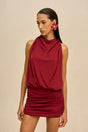 MAELLE DRESS - WINTER PLUM