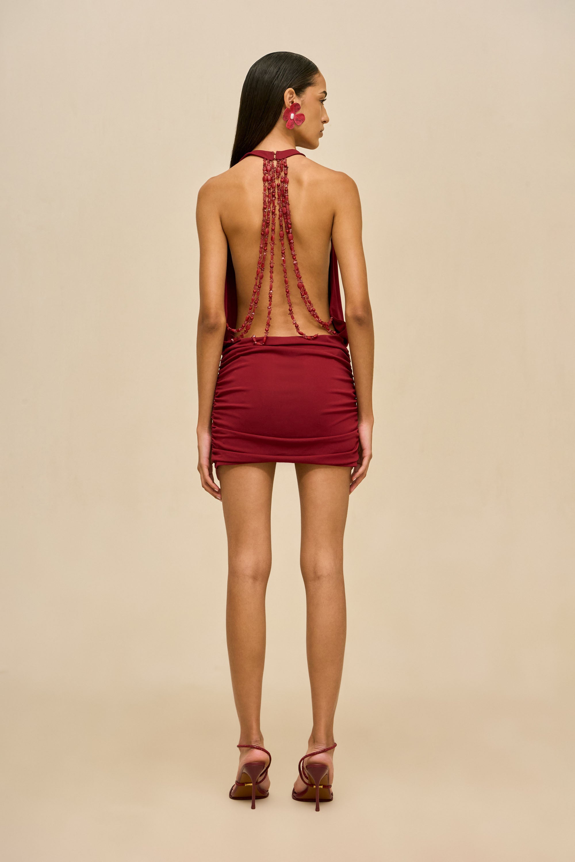 MAELLE DRESS - WINTER PLUM