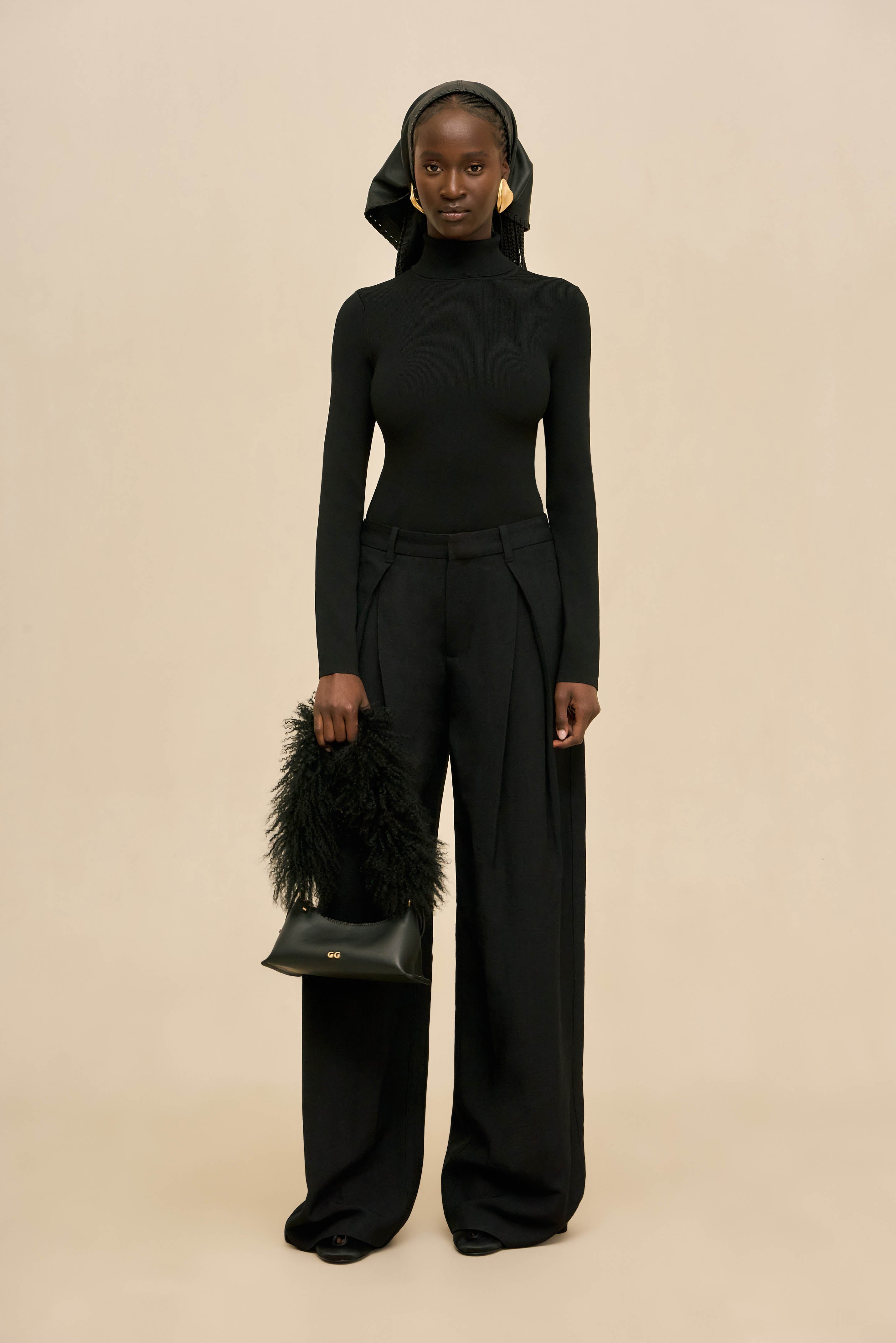 DENIZ TOP - BLACK