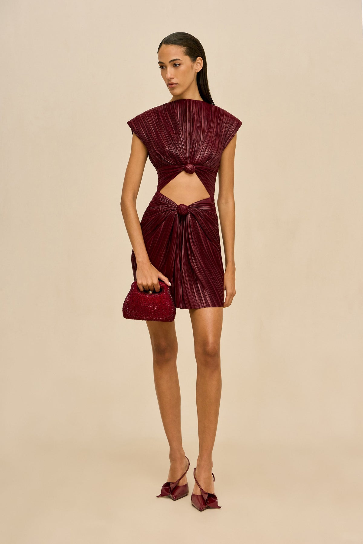 MARILOU DRESS - WINTER PLUM
