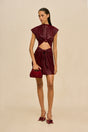 MARILOU DRESS - WINTER PLUM